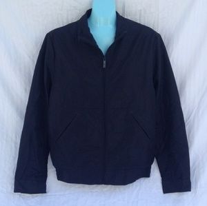 Black Kenneth Cole Windbreaker Sports Jacket